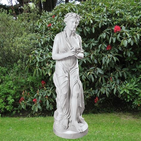 STATUES SCULPTURES Roman Lady 170Cm Marble Resin Garden Statue