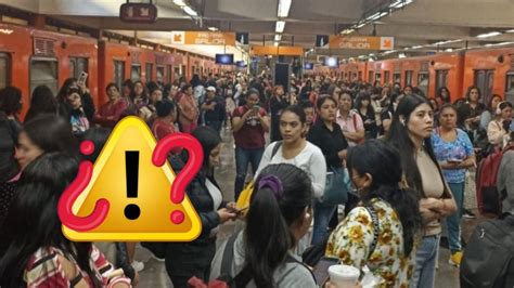 METRO CDMX Línea 7 ahora usuarios reportan retrasos de hasta 30