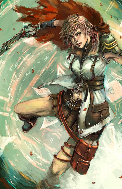 Lightning Ffxiii By Longai On Deviantart