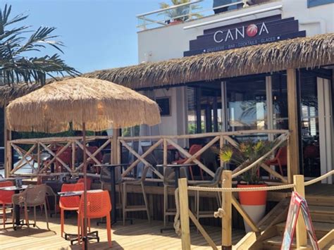 Le Restaurant La Carte Canoa Bar Restaurant Jard Sur Mer