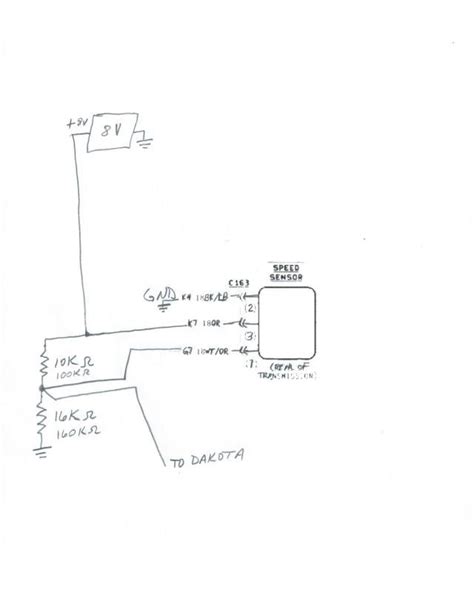 Speed Sensor Wiring Diagram - Wiring Diagram