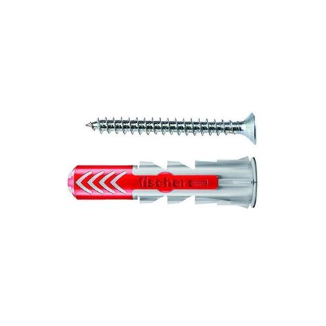 Fischer Tassello DUOPOWER Diam 6 Mm Con Vite 537646 Conf Da 100 Pz