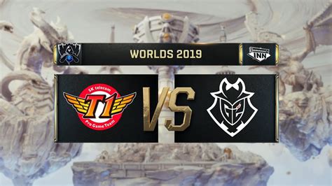 Sk Telecom T1 Vs G2 Esports Worlds Halbfinale Ger Youtube