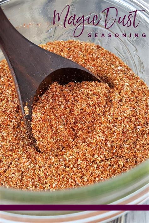 Magic Dust Rub Homemade Seasoning Mix Recipe Homemade Dry Mixes