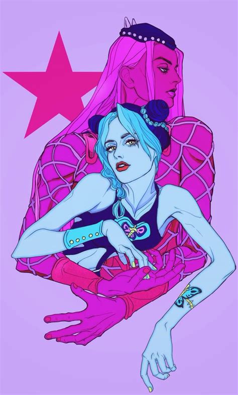 Jolyne X Anasui Jojos Bizarre Adventure Jotaro Jojo Anime Jojo