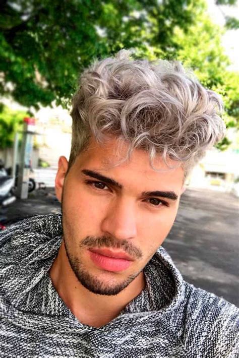 Curly Mens Hairstyles Picture Trendy Mens Hairstyles Popular