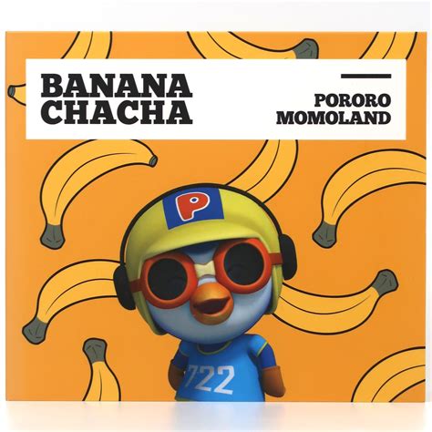 Pororo X Momoland Banana Chacha Single Promo Cd Album K Pop Korea Disco