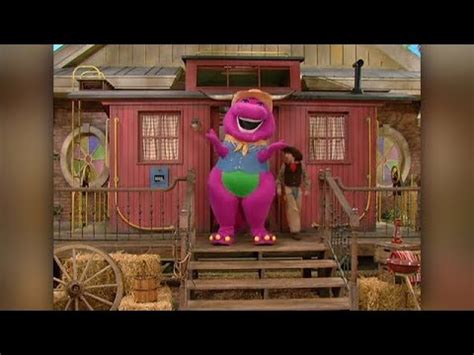 Barney Friends 11x09 Trail Boss Barney Get Happy 2007 YouTube