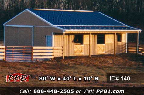 Agricultural Equestrian Pole Barn X X Pioneer Pole