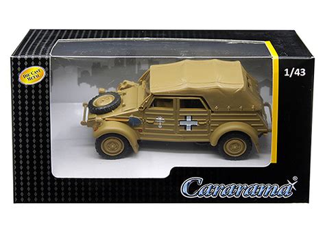 Volkswagen K Belwagen Type Afika Korps Cararama