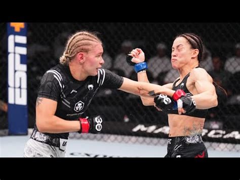 Ufc Jinh Yu Frey Versus Victoria Dudakova Full Fight Breakdown By