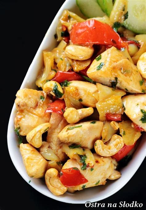 Kurczak Po Tajsku Z Orzechami Nerkowca Thai Chicken Cashew Ricette