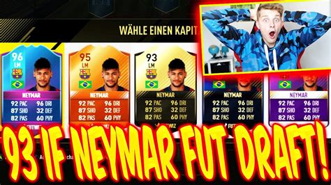 Fifa Omg If Neymar In Fut Draft Ultimate Team Deutsch