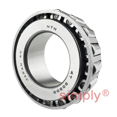 NTN 4T 30205 Tapered Roller Bearing Cup And Cone Set 25x52x16 25mm