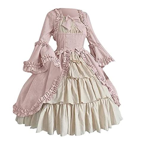 Women Marie Antoinette Ball Dresses Court Rococo Baroque Th Century