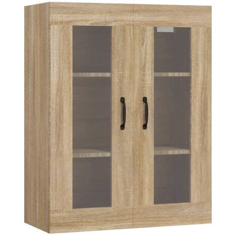 Armoire Murale Suspendue Ch Ne Sonoma X X Cm