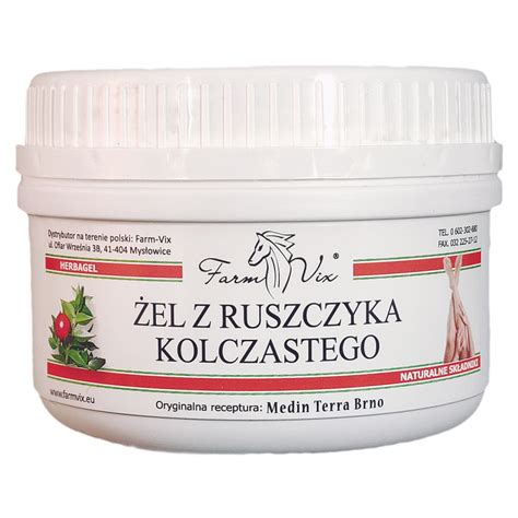 Żel z ruszczyka kolczastego 350g Farm Vix