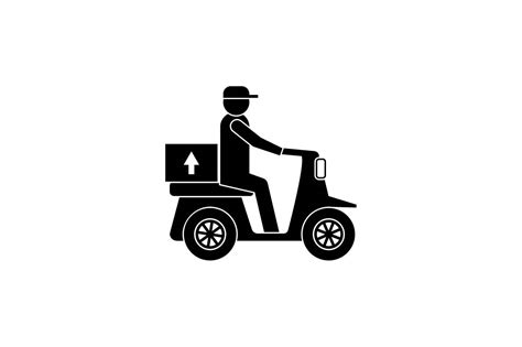 Delivery Shipping Black Icon Vector Grafik Von Hoeda80 · Creative