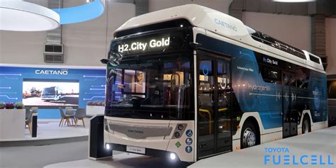 Toyota And Caetanobus Prepare Hydrogen Fuel Cell Buses For Europe Toyota Media Site