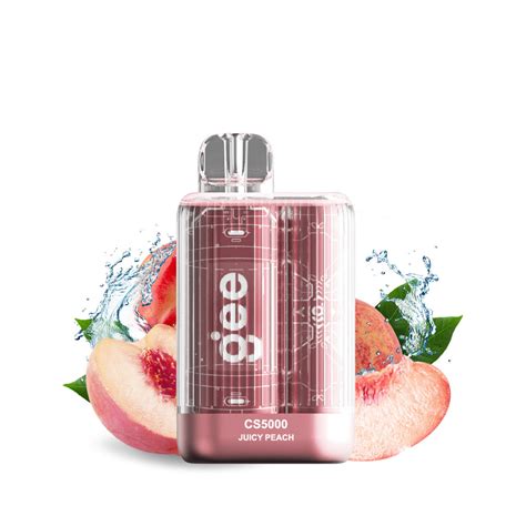 Gee Cs Juicy Peach Sigaretta Elettrica Usa E Getta