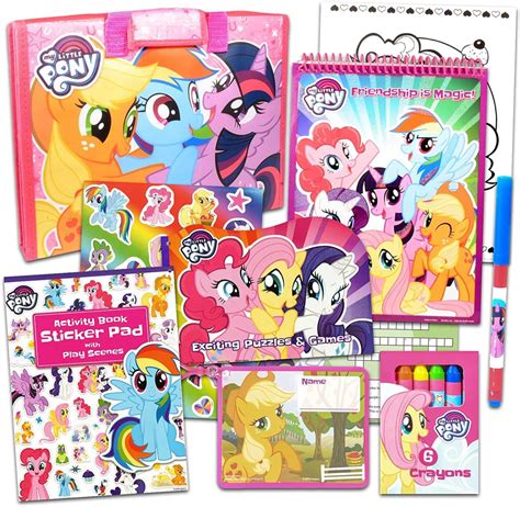 Mlp Shop My Little Pony Ultimate Sticker Activity Pack And Coloring