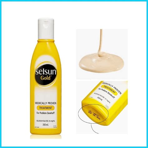 Selsun Gold Dandruff Medicated Selenium Sulfide Shampoo Treatment