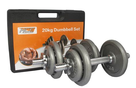 20kg Adjustable Dumbbell Set | Sporty's Warehouse