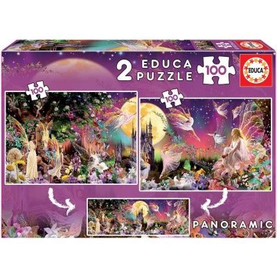 Puzzles Feen Triptychon Teile Educa Puzzle Online Kaufen