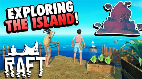 Raft The Biggest Island Exploring Islands Raft Game Gameplay