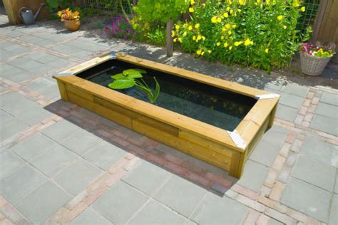 Kit Bassin Jardin Quadro Wood V Ubbink Jardiland