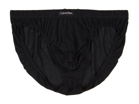 Lyst Calvin Klein Micro Modal Bikini Brief U5552 Black Men S