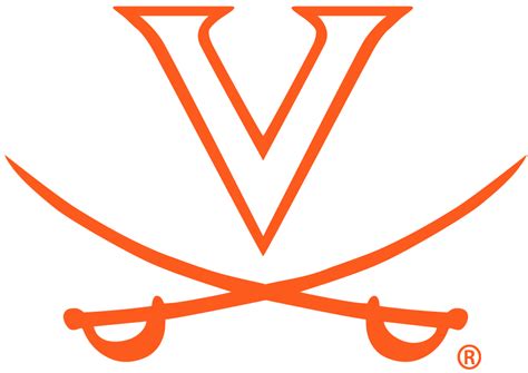 Virginia Cavaliers Logo Primary Logo Ncaa Division I U Z Ncaa U