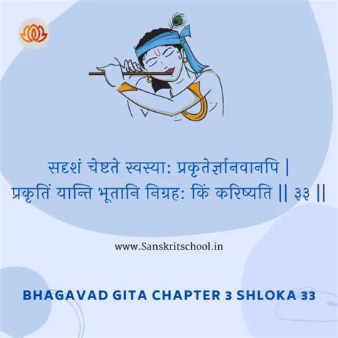 Bhagavad Gita Chapter Shloka