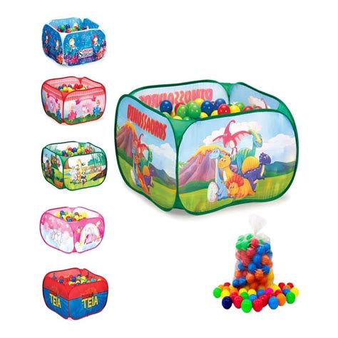 Piscina De Bolinhas Infantil Grande Quadrada Bolinhas Shopee Brasil