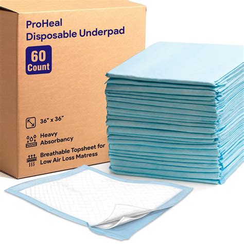 Proheal Disposable Heavy Absorbent Underpads Pack X