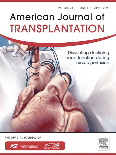 Table Of Contents Page American Journal Of Transplantation