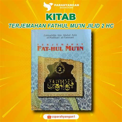 Jual Buku Terjemahan Fathul Muin Hvs Jilid Zainuddin Bin