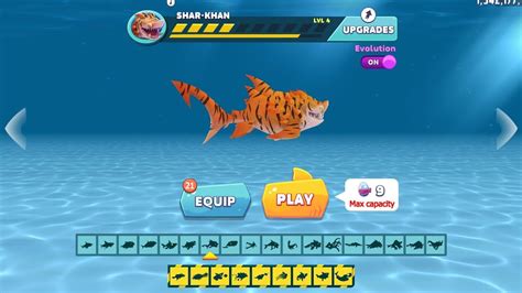 Shar Khan Shark Unlock Shar Khan Shark Hungry Shark Evolution Game Play