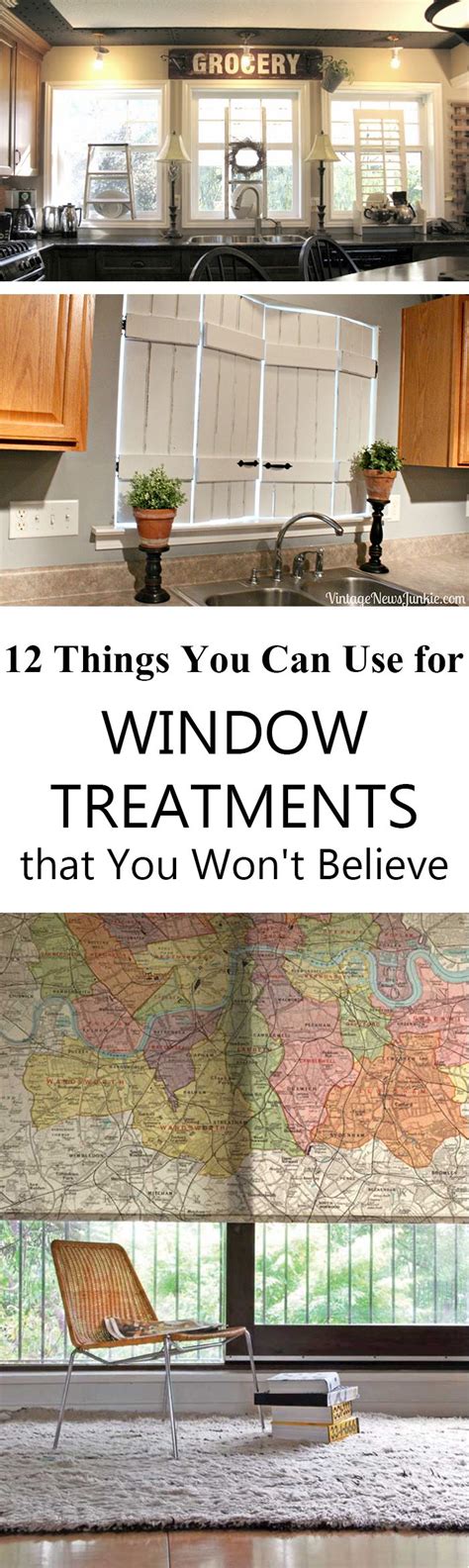 Creative And Unique Diy Window Treatments With Stuff Around Your House