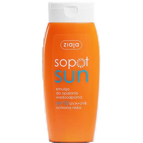 Composition Of Ziaja Sopot Sun Emulsja Do Opalania Spf Ml