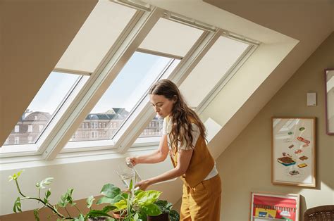 VELUX Nature Collection Nachhaltige Dachfenster Rollos