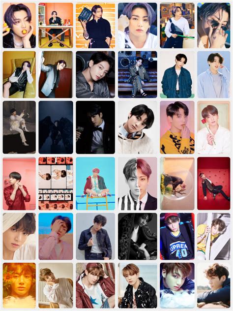 Bts Jungkook All Era Photocards 2013 2021 Thekfandomstore