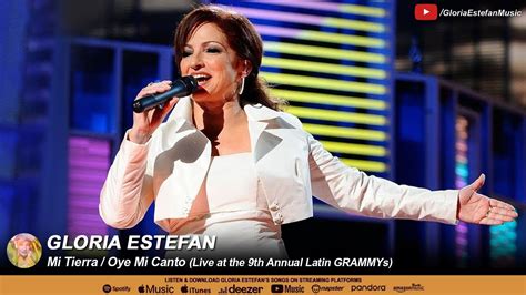 Gloria Estefan Mi Tierra Oye Mi Canto Live At The 9th Annual Latin