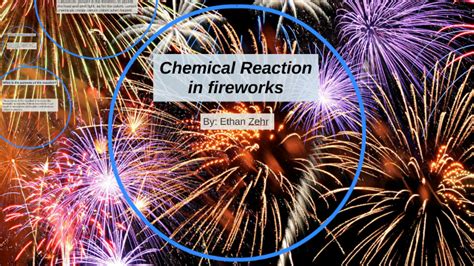 🎉 Chemical reactions in fireworks. What simple chemical reactions occur ...