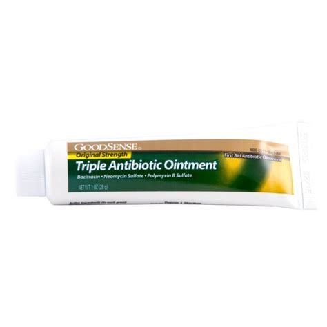 Goodsense First Aid Triple Antibiotic Ointment Oz