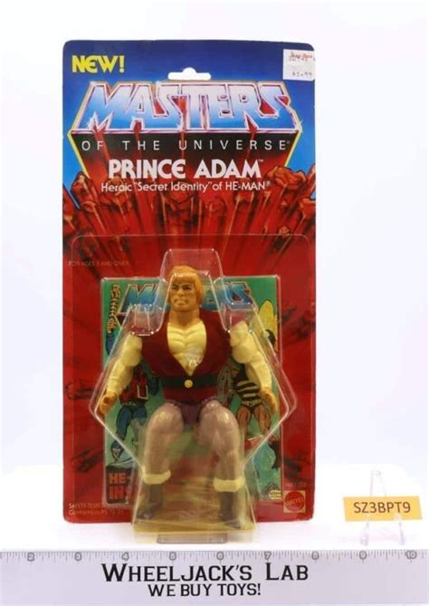 Prince Adam Masters Of The Universe MOTU 1983 Mattel MOSC SEALED NEW