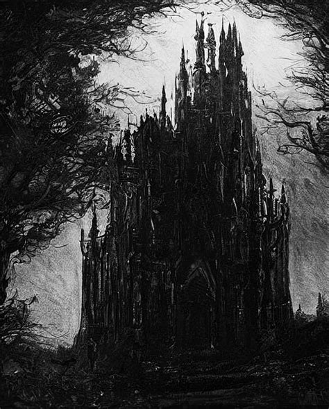 Dracula's castle - Oil painting. Art print and poster. – alexkempart