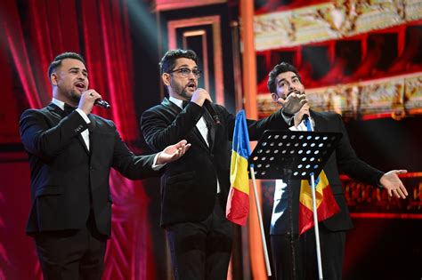 FOTO The Free Tenors vin să în cânte pe scena iUmor într o ediție