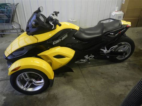 2008 Can Am Spyder Rotax 990 Yellow Can Am Trike