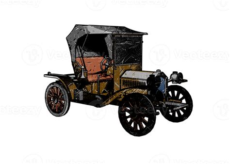 Old Style Classic Car 12007541 PNG